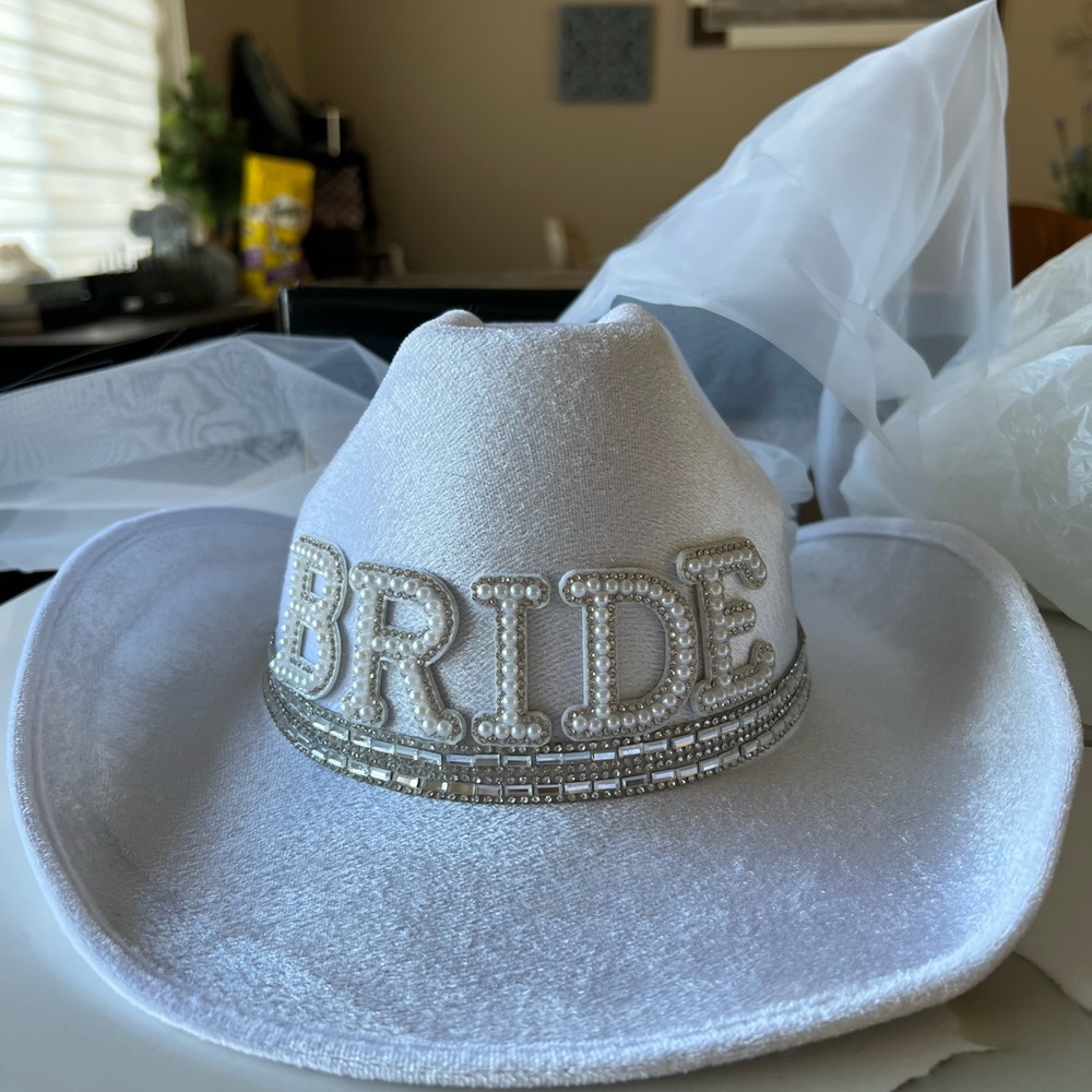 Bachelorette cowgirl hat